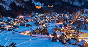 [HCM] Tour Nhật Bản Đón Năm Mới Bính Ngọ 2026 Tại Làng Cổ Shirakawago